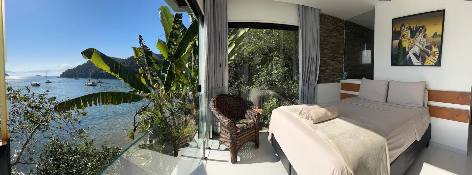 Pedro Rei Hospedagem Vila do Abraao Bagian luar foto
